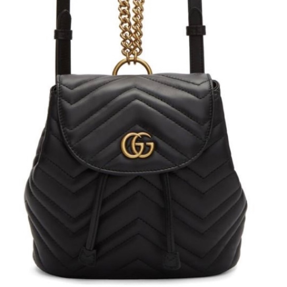 Discontinued authentic Gucci Mini
Marmont backpack
